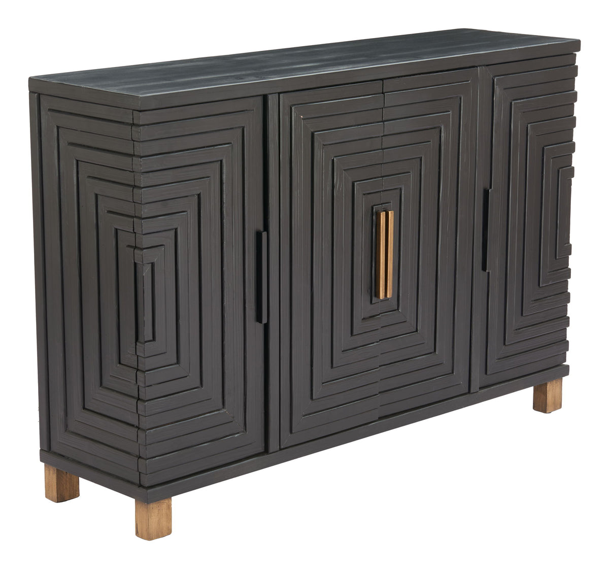 Trazo - Cabinet - Black