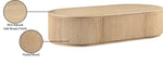 Moana - Rubberwood Coffee Table