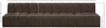 Arc - Boucle Fabric 4 Seats Modular Sofa