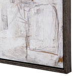 Boom Town - Framed Canvas - Black / Brown / White