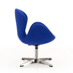 Manhattan Raspberry - Swivel Lounge Chair