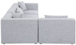 Cube - Linen 4 Piece Modular Corner Sectional