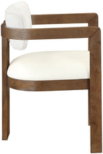 Ravina - Upholstered Dining Chair With Stained Brown Base (Set of 2)