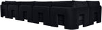 Hammond - Velvet Performance Fabric Upholstered 6 Piece L-Shaped Armless Sectional