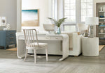 Serenity - Swale Round Side Table - White