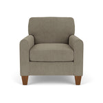 Moxy - Fabric Chair, Rounded Mailbox Arms