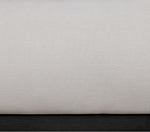 Vaughn - Linen Bed With Black Base