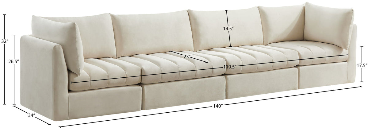 Jacob - Modular 4 Seat Sofa