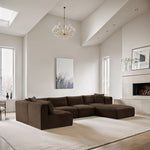 Shaggy - 6 Piece Modular U-Shaped Sectional