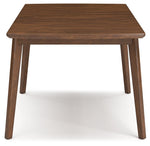 Lyncott - Rectangular Dining Room Butterfly Extension Table - Brown
