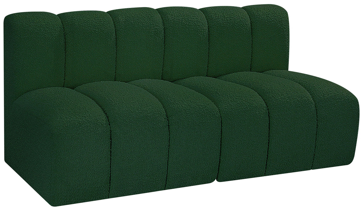 Arc - Boucle Fabric 2 Seats Modular Sofa