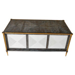 Let It Drop - Desk - Brown / Gold / White