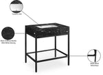 Marmo - Engineered Marble Bathroom Vanity With Black Base