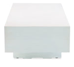 Bazaar - Grfc Faux Bois Coffee Table - Bone