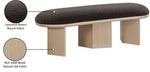 Wilshire - Bench With Natural Base