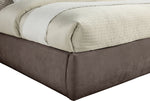 Adam - Chenille Fabric Bed With 52" Headboard