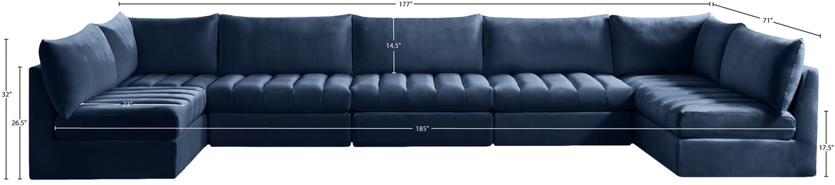 Jacob - Modular U-Shaped Sectional 7 Piece