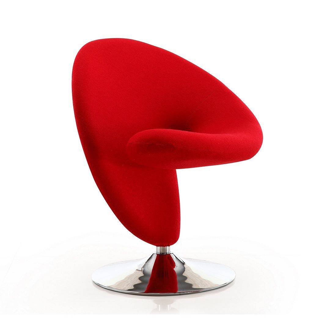 Manhattan Curl - Swivel Lounge Chair