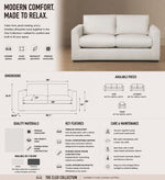 Manhattan Cleo - Upholstered Loveseat