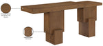 Anzio - Oak Veneer And Solid Wood Console Table