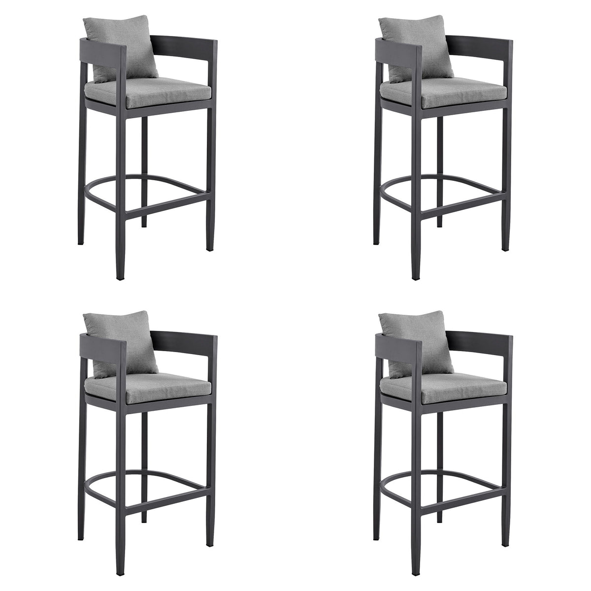 Menorca - Outdoor Patio Counter Height Bar Stool Set