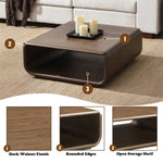 Lanza - Coffee Table - Dark Walnut