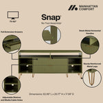 Manhattan Dumbo - Fluted TV Stand