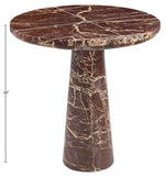 Fontelina - 30" Genuine Marble Bistro Dining Table