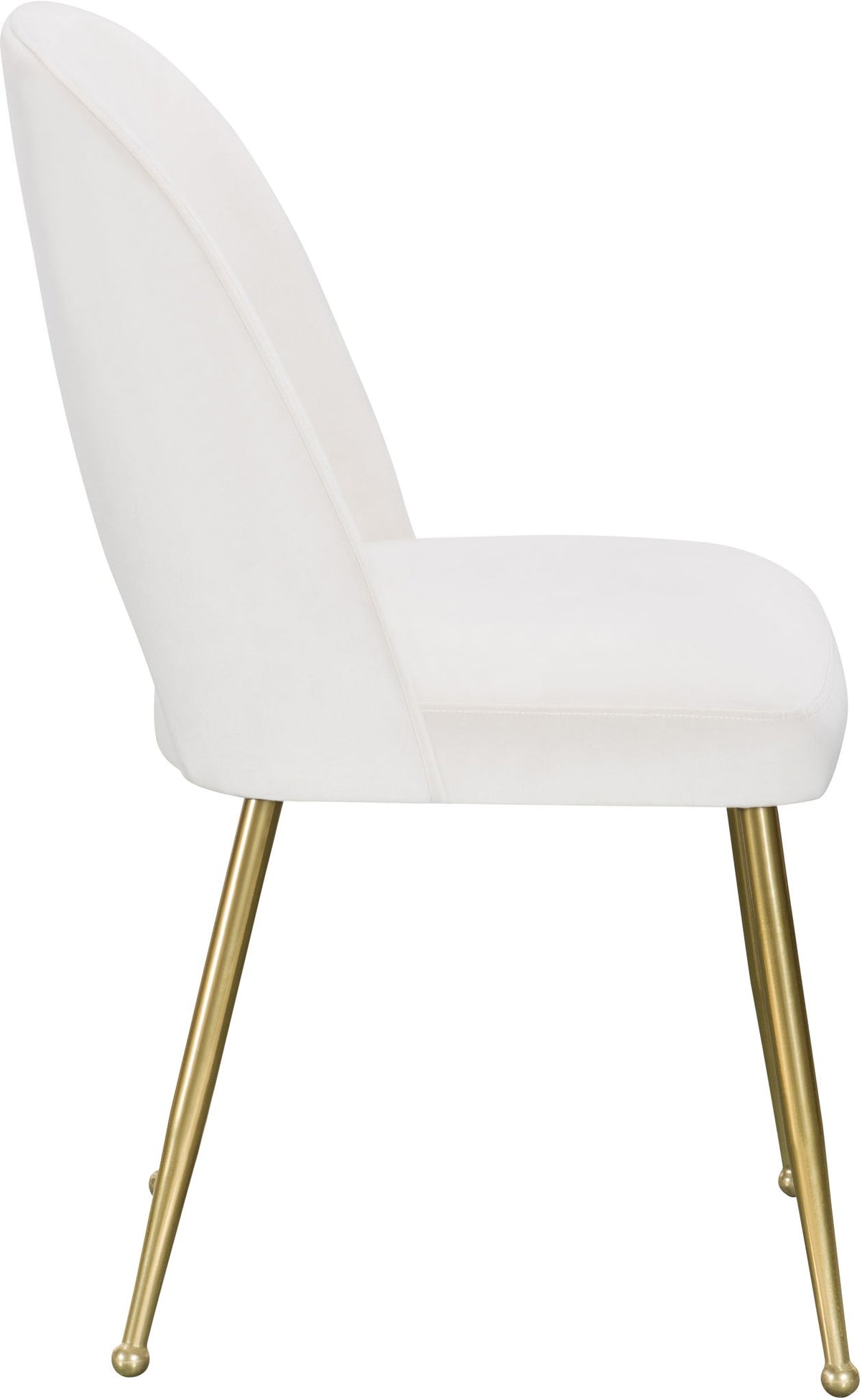 Logan - Dining Chair (Set of 2) - Gold Legs