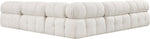 Ames - 5 Piece Fabric Modular Corner Sectional