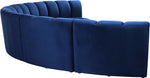 Infinity - 6 Piece Velvet Modular Sectional