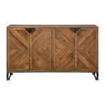 Lucas - Sideboard - Black / Woodtone