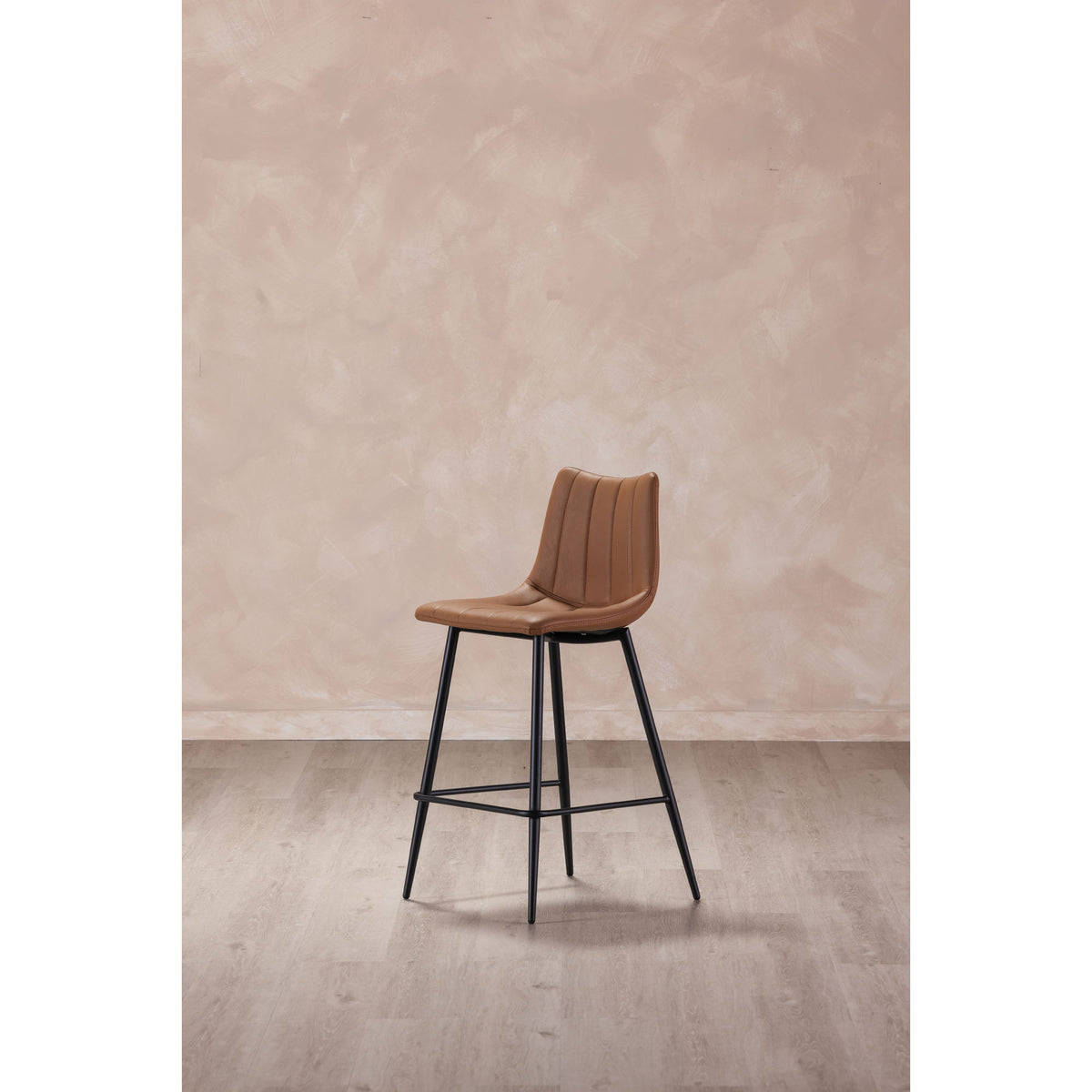 Alibi - Counter Stool (Set of 2) - Tan