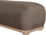 Calum - Bench - Light Brown Frame