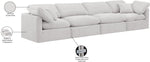 Indulge - Velvet 4 Seat Modular Sofa