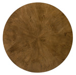 Melange - Mulholland Round End Table - Dark Brown