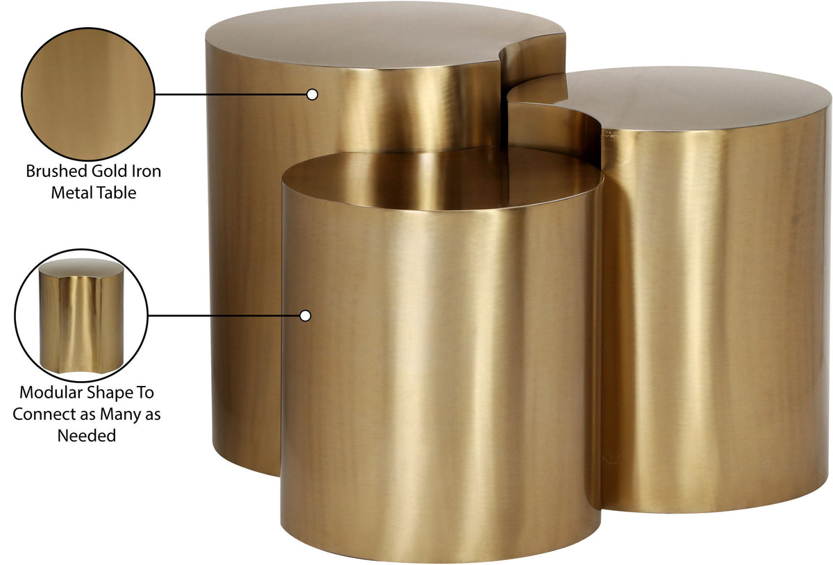 Dimple - 20" 3 Piece Modular End Table