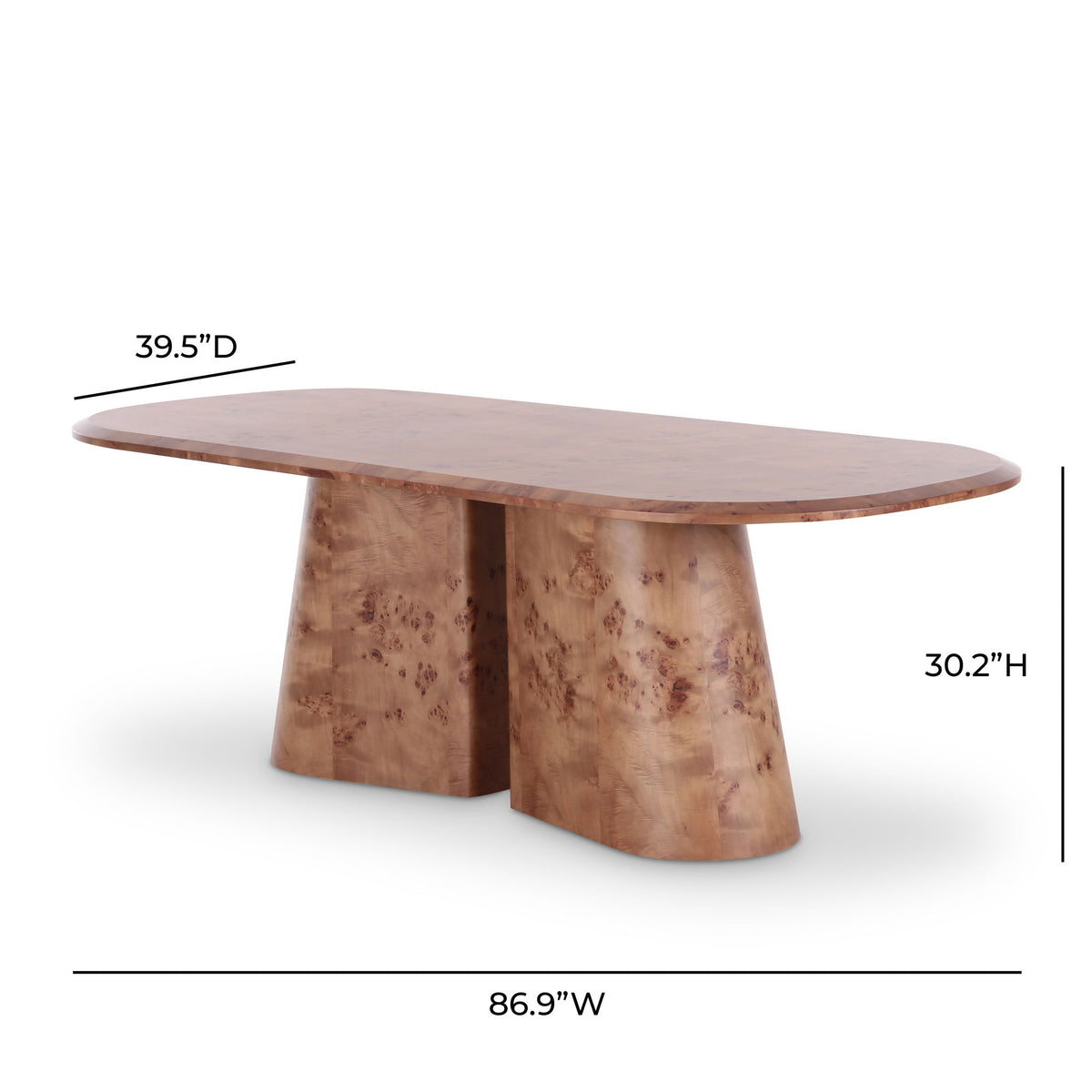 Gladyss - Oval Dining Table