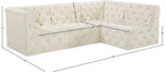 Tuft - 4 Piece Modular Sectional