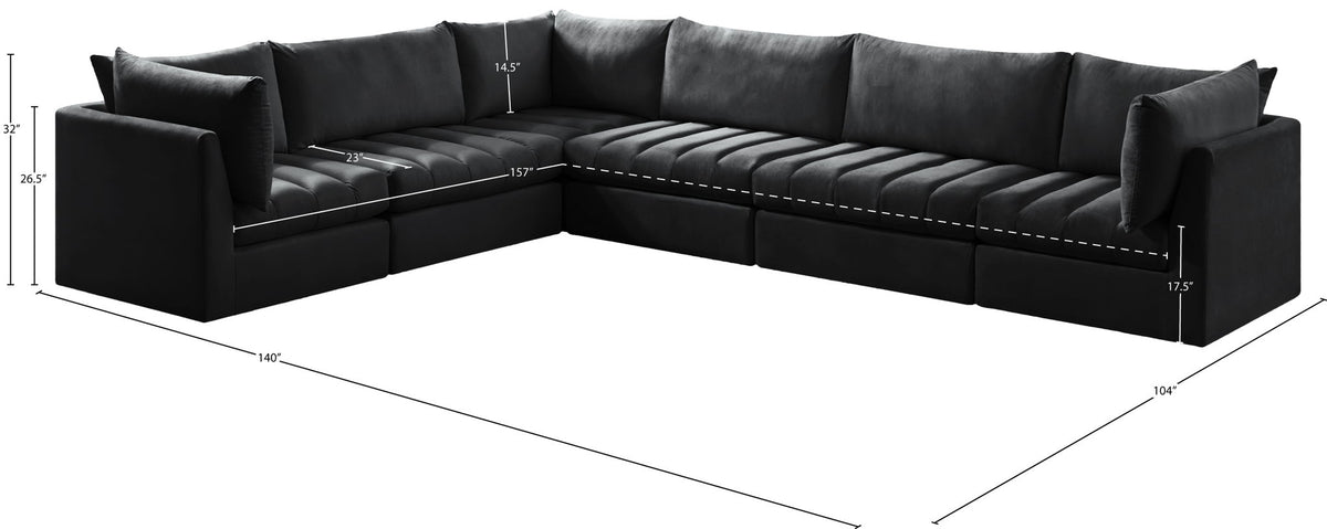 Jacob - 6 Pc. Modular Sectional