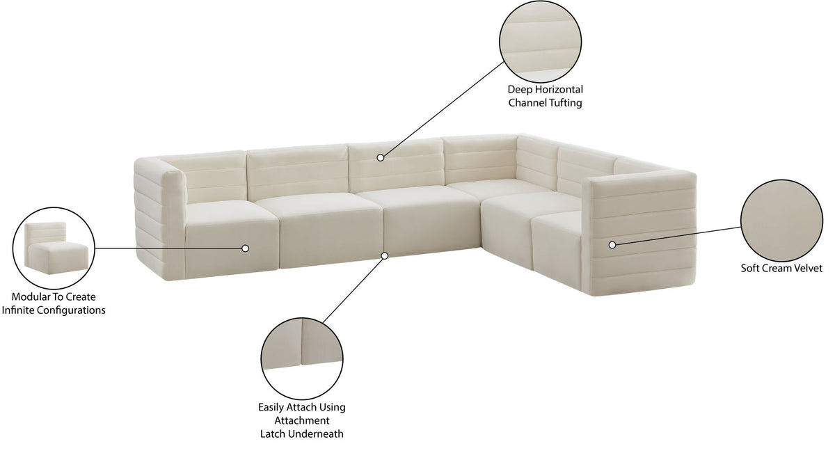 Quincy - 6 Piece Modular Sectional