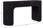 Astrid - Solid Wood And Oak Veneer Desk