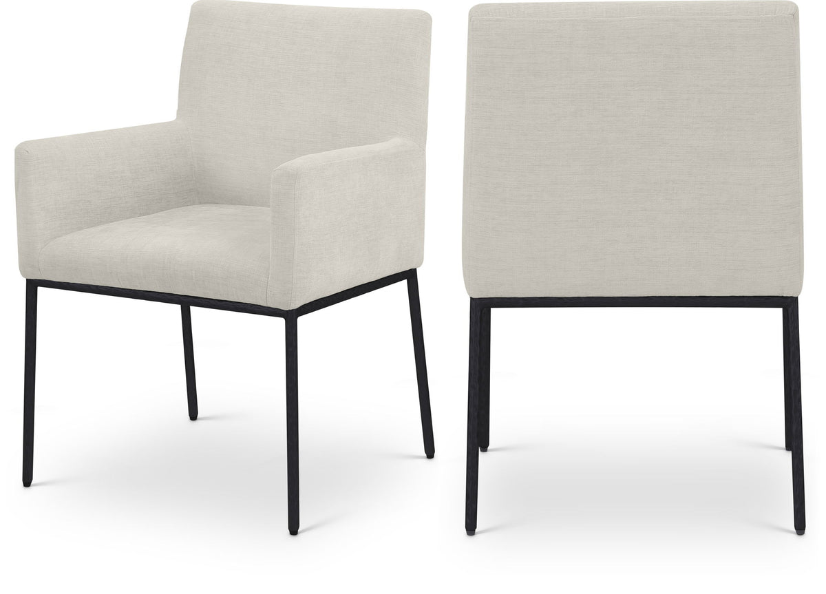 Reeves - Dining Chair With Black Legs (Set of 2)