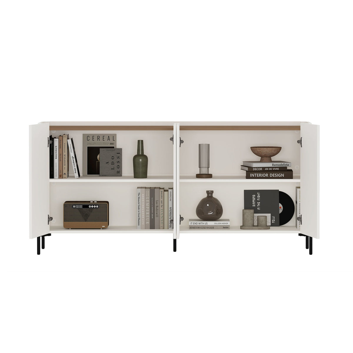 Abbey - Sideboard - Maple And Off White
