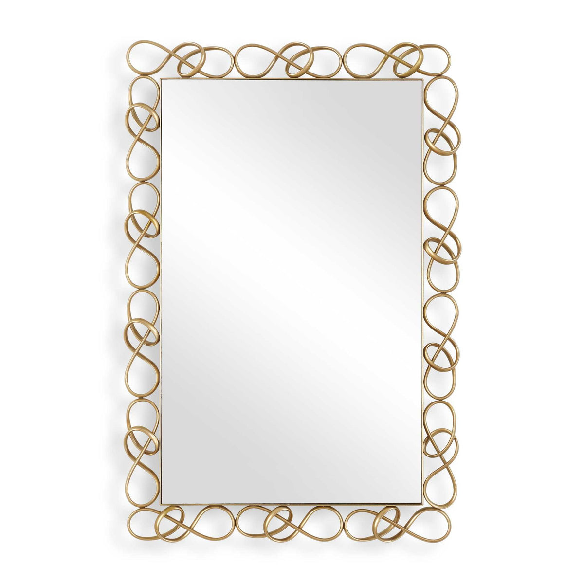 Twist It - Mirror - Antique Brass