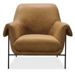 CC - Ambroise Metal Frame Club Chair