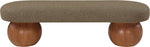 Bowie - Bench - Dark Brown Legs