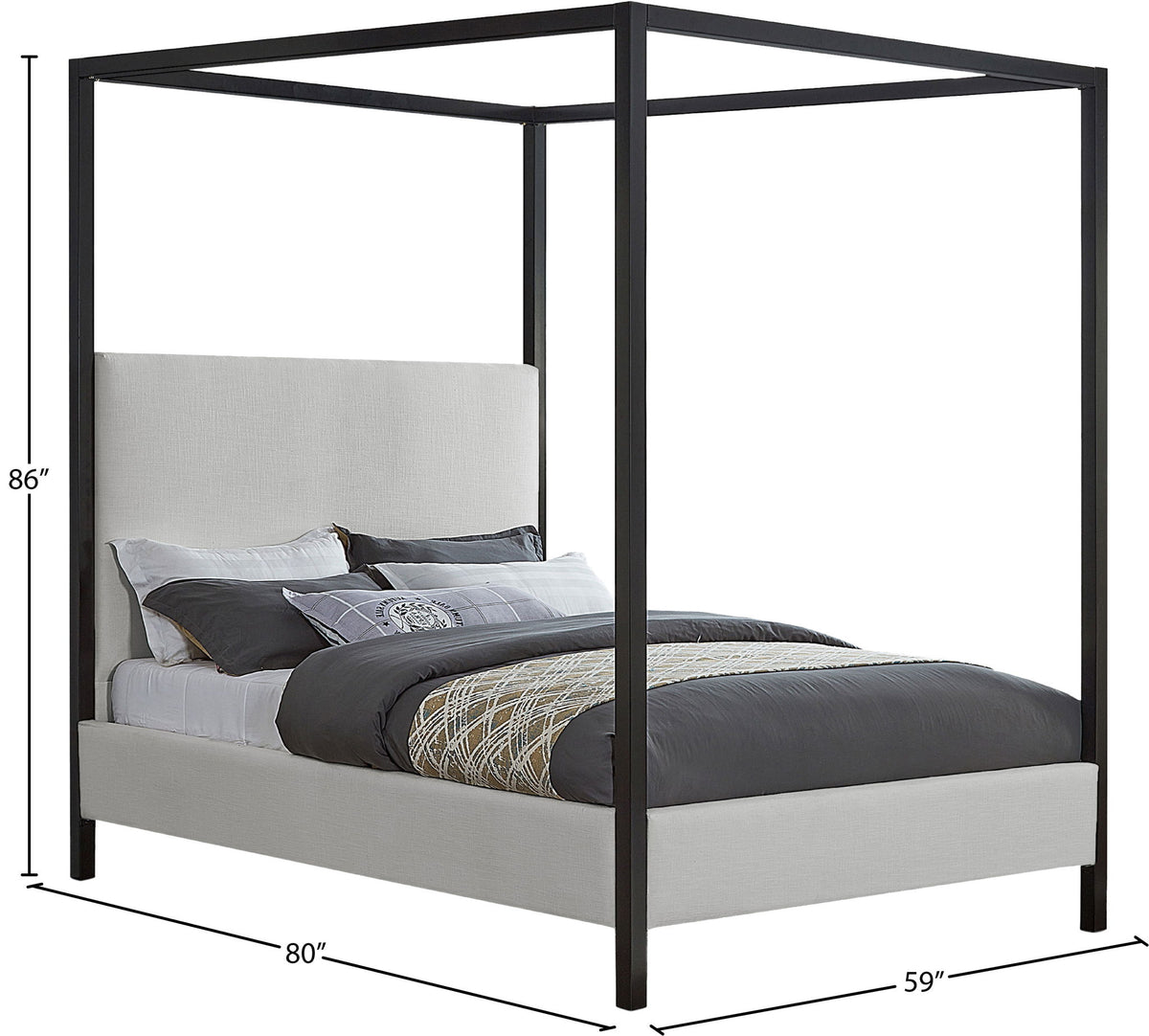 James - Canopy Bed