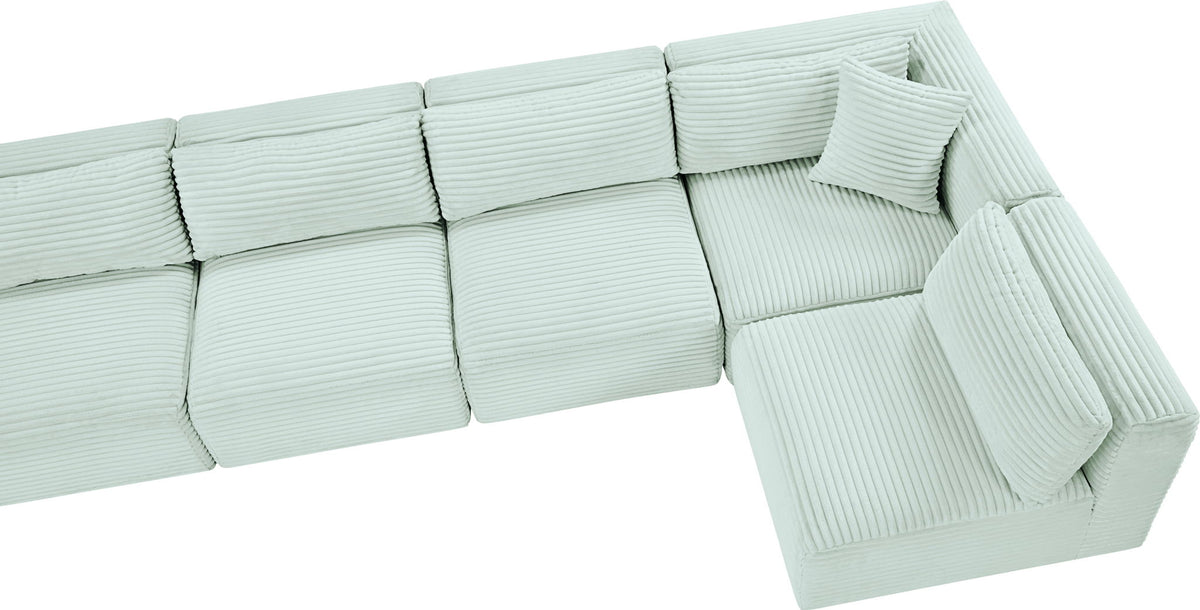 Shaggy - 8 Piece Modular Sectional