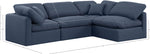 Indulge - Linen 4 Piece Modular Sectional